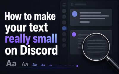 How to Do Small Text on Discord Mobile: Easy Formatting Guide