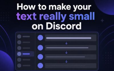 How to Make Your Text Really Small on Discord